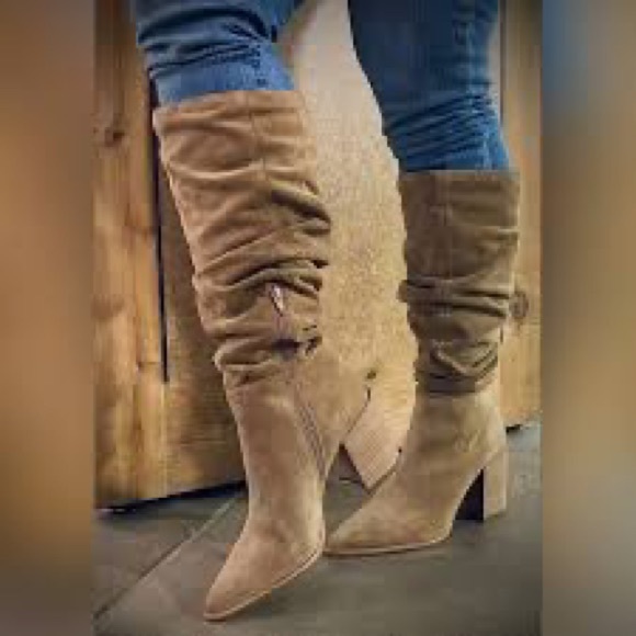 BNIB Steve Madde Haimi Suede Boots Size 10 - Picture 6 of 6